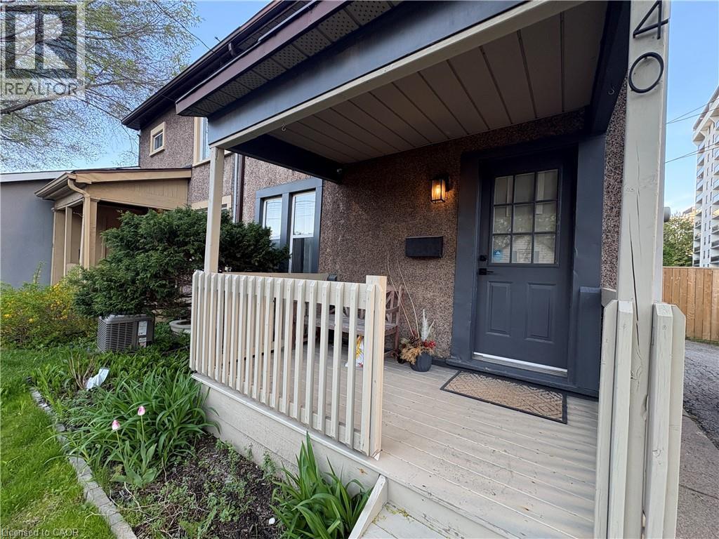 40 Hess Street N, Hamilton, ON - Outdoor With Deck Patio Veranda With Exterior
