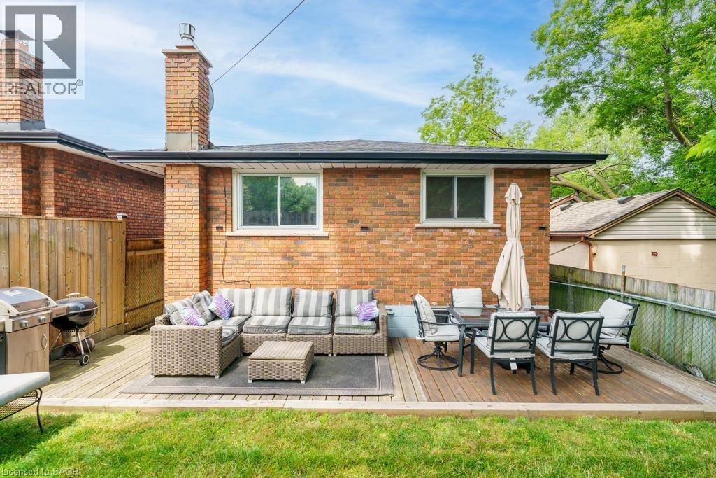 494 Ferguson Avenue N, Hamilton, ON - Outdoor With Deck Patio Veranda With Exterior