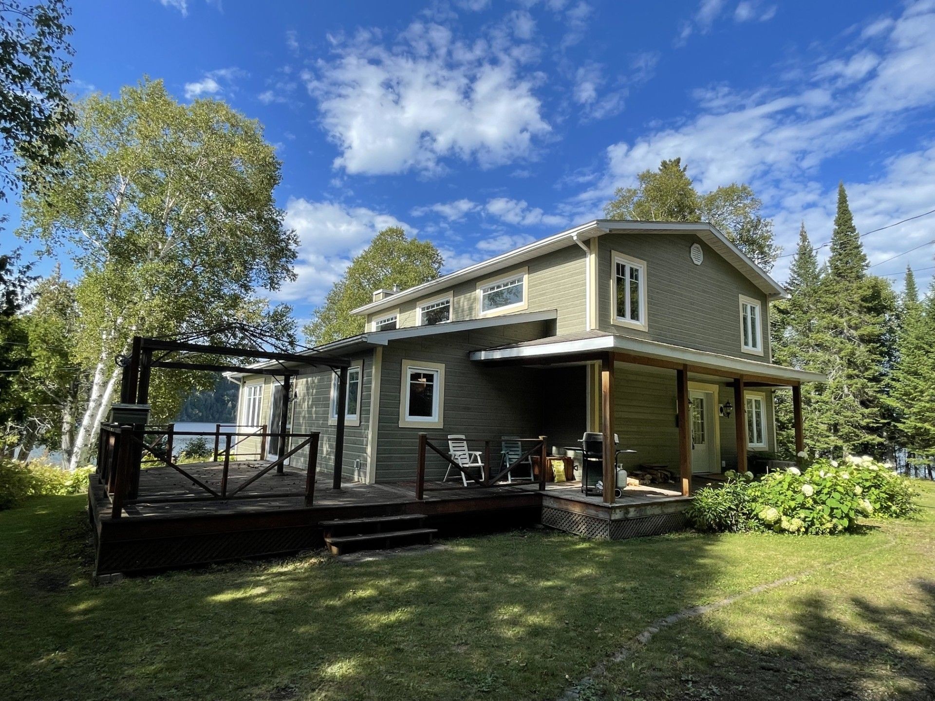 Façade - 699 Ch. Du Lac-Des-Cornes, Chute-Saint-Philippe, QC