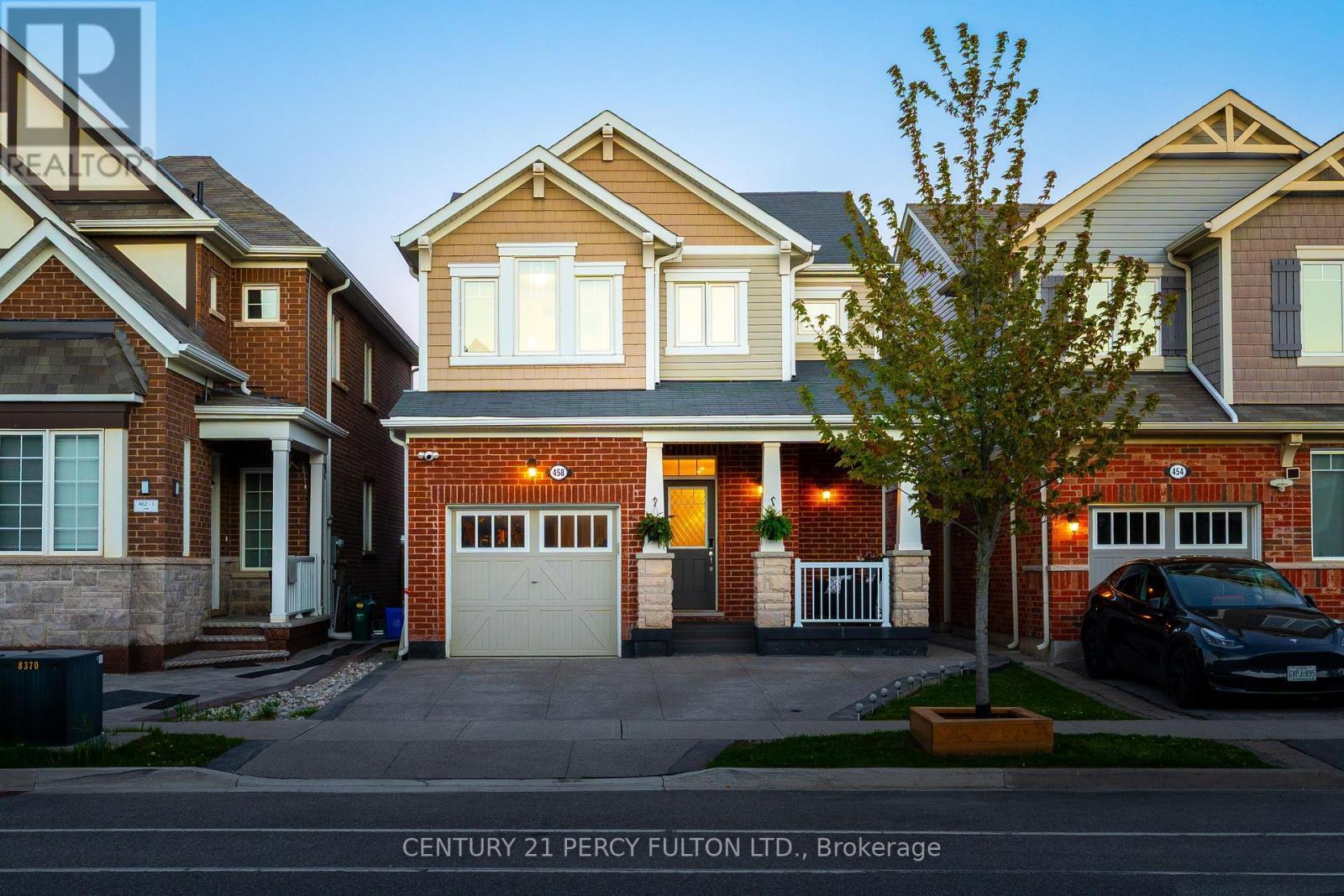 458 Etheridge Avenue, Milton, ON - Outdoor With Facade