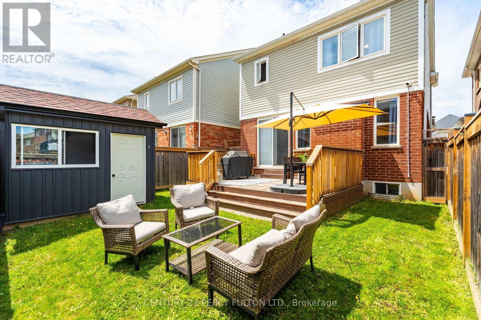 458 Etheridge Avenue, Milton, ON - Outdoor With Deck Patio Veranda With Exterior