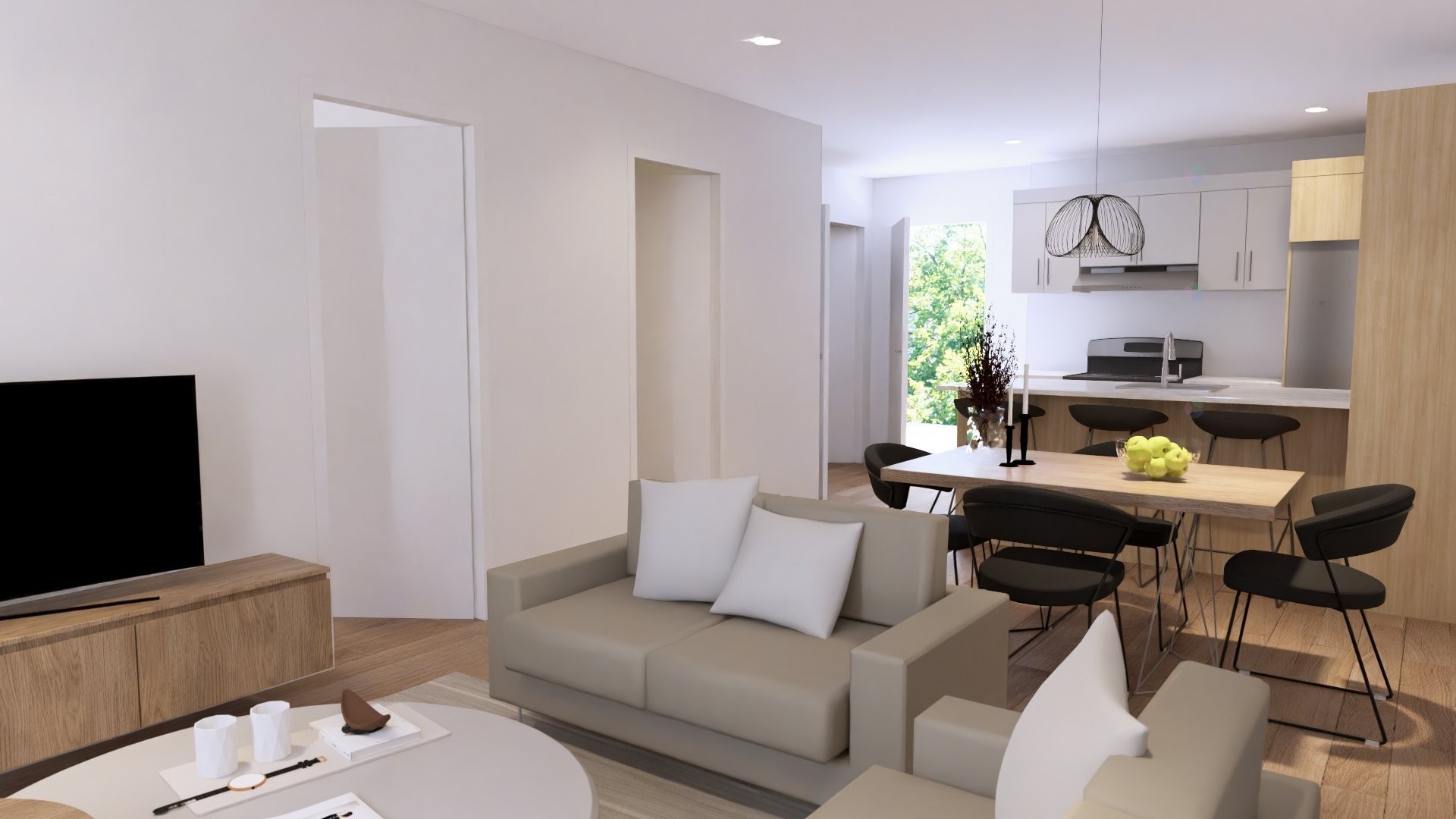 Living Room - 10-830 Boul. De L'Industrie, Saint-Paul, QC - Indoor Photo Showing Living Room