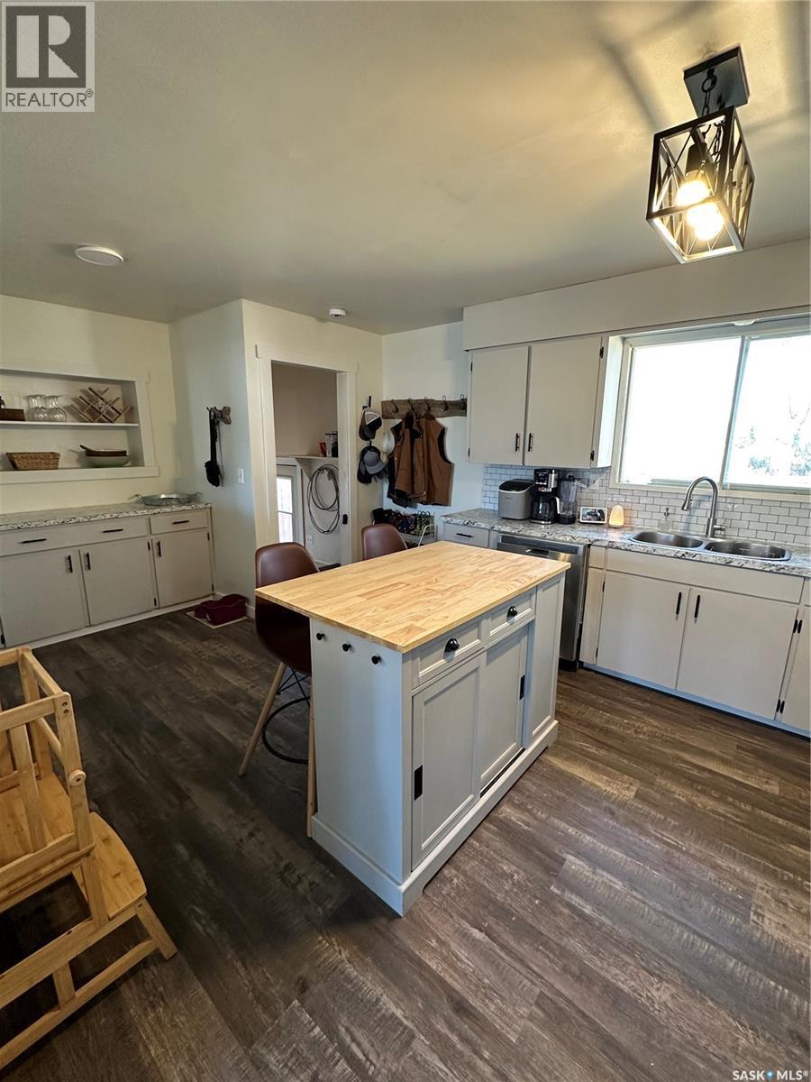 8368 Howard Avenue, Gull Lake, SK - Indoor Photo Showing Kitchen With Double Sink