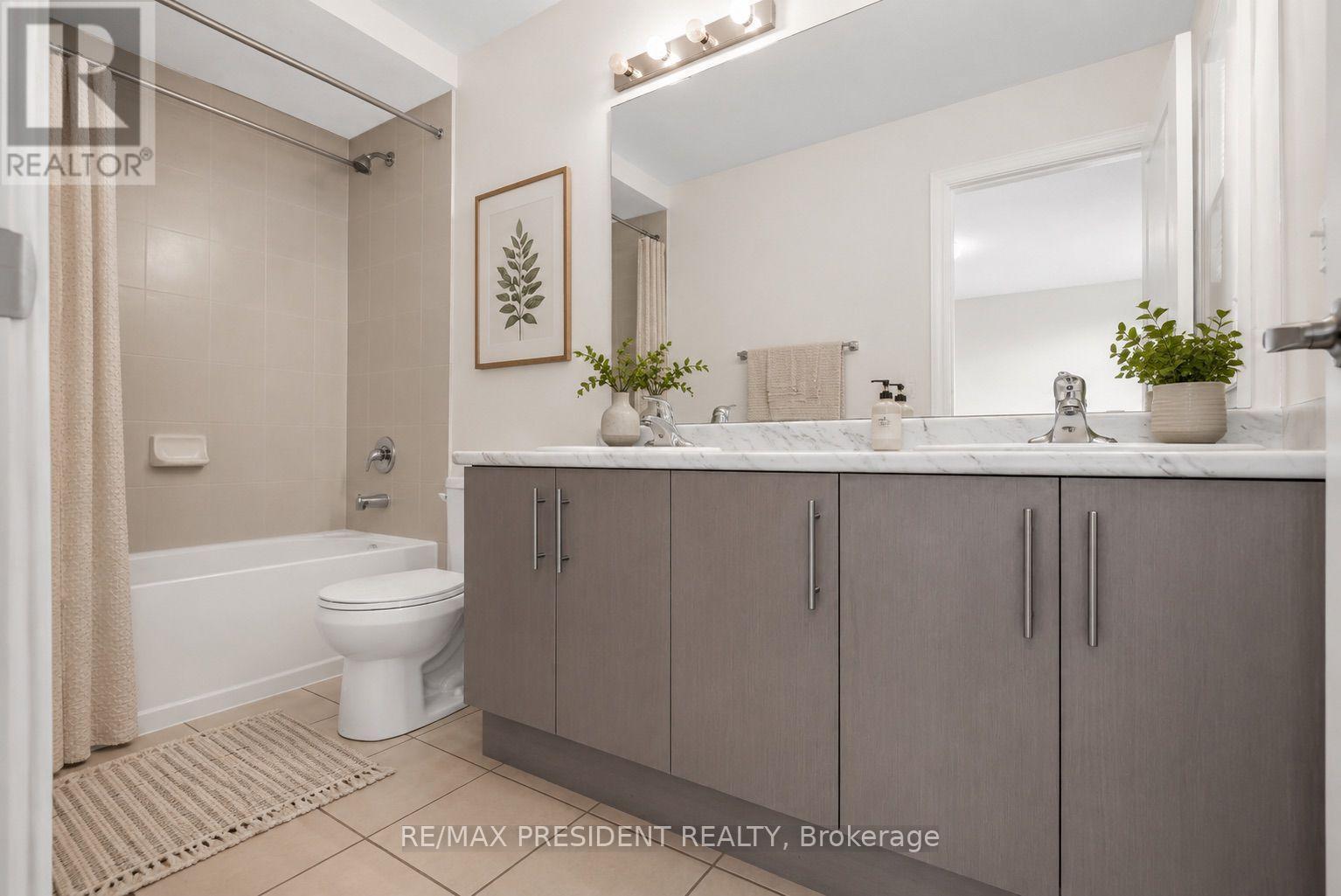 Virtually Staged - 34 Queenpost Drive E, Brampton, ON - Indoor Photo Showing Bathroom