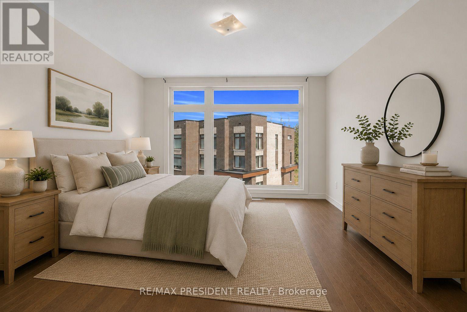 Virtually Staged - 34 Queenpost Drive E, Brampton, ON - Indoor Photo Showing Bedroom