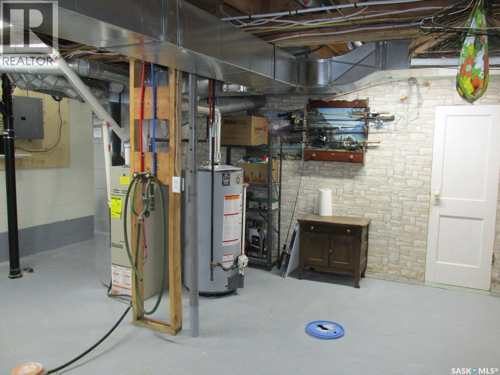 302 Rustad Avenue, White Fox, SK - Indoor Photo Showing Basement
