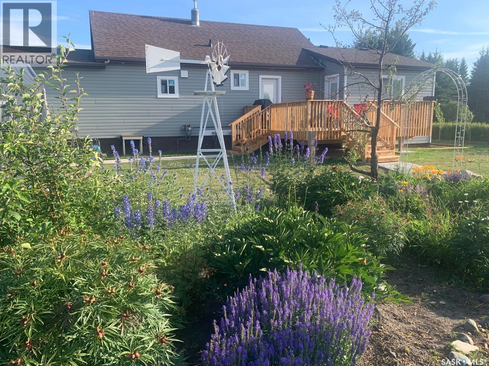 302 Rustad Avenue, White Fox, SK - Outdoor With Deck Patio Veranda