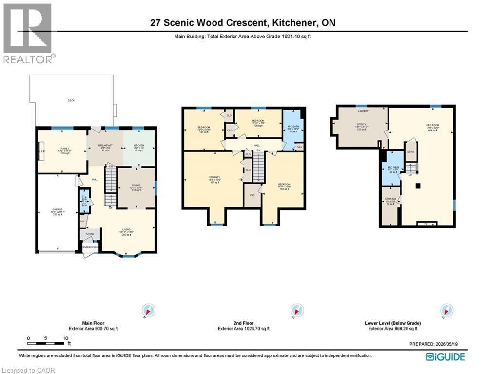 Floor plan - 27 Scenic Wood Crescent, Kitchener, ON - Other