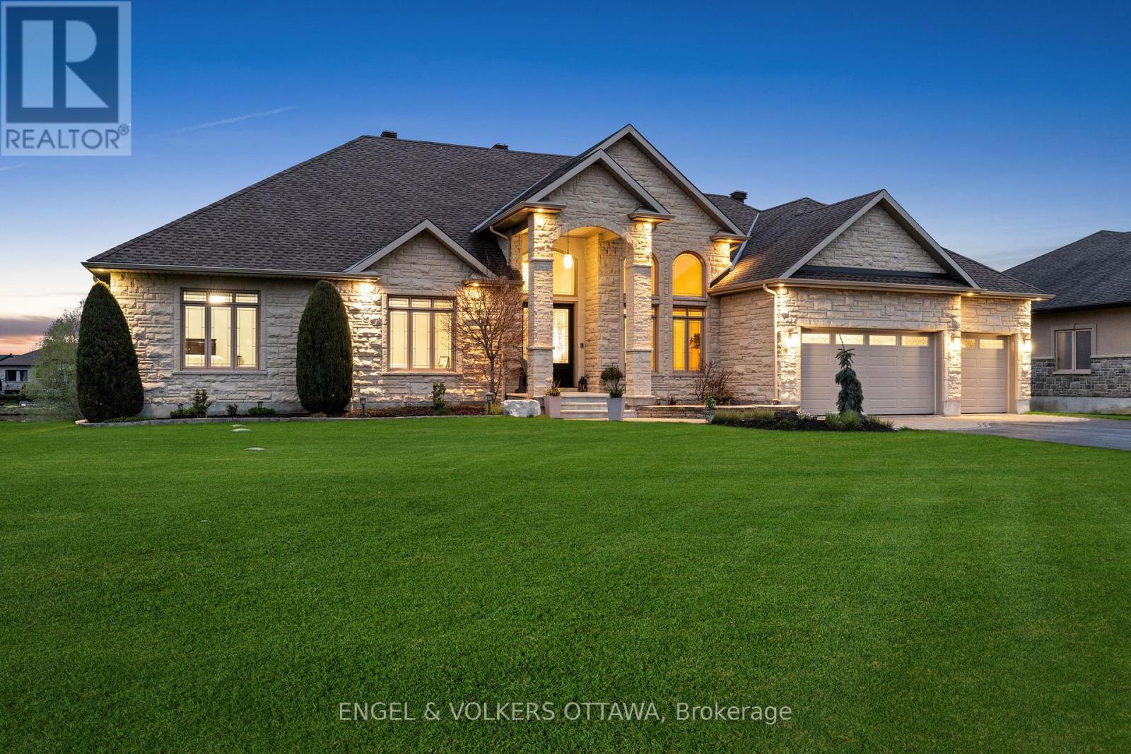 Lawn has been digitally enhanced - 1457 Waters Edge Way, Ottawa, ON - Outdoor With Facade