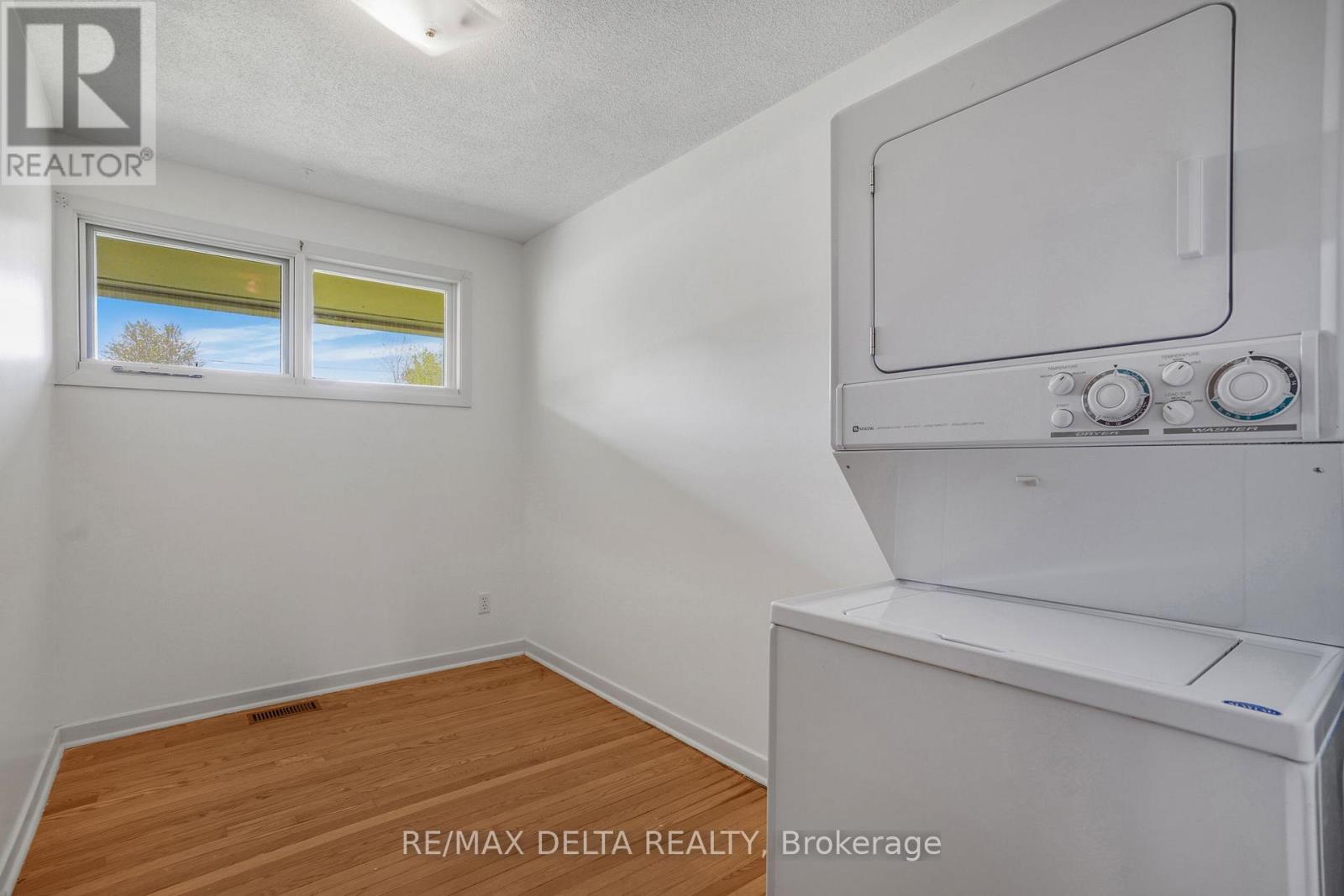 Smaller bedroom has stackable w/d installed. - 3295 Highway 34 Highway, Champlain, ON