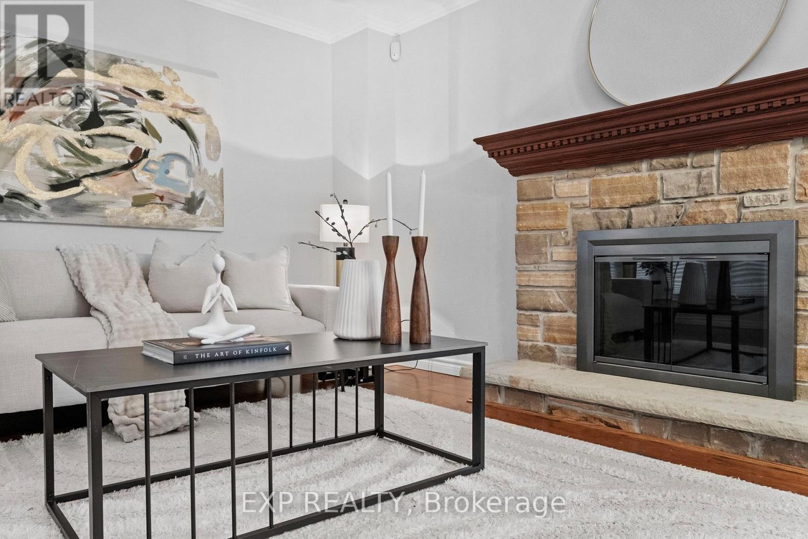 24 Juniper Crescent, Markham, ON - Indoor With Fireplace