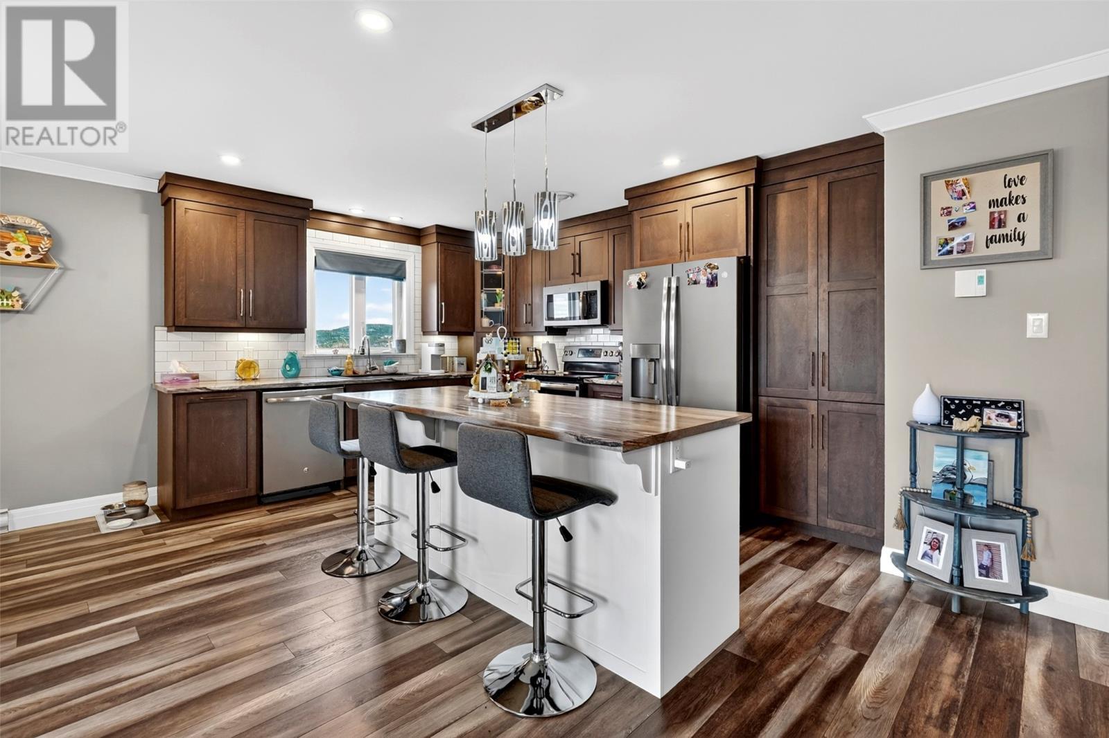 upper level Kitchen - 46 Remembrance Loop, Carbonear, NL - Indoor Photo Showing Kitchen With Upgraded Kitchen