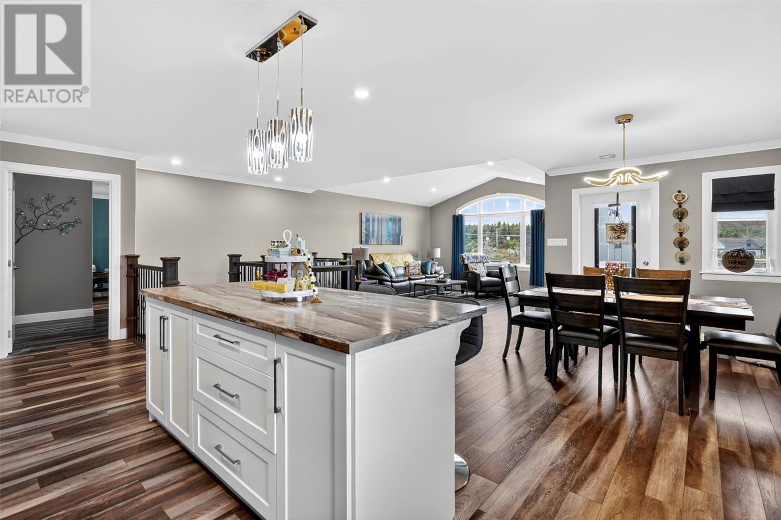 upper level Kitchen - 46 Remembrance Loop, Carbonear, NL - Indoor Photo Showing Dining Room