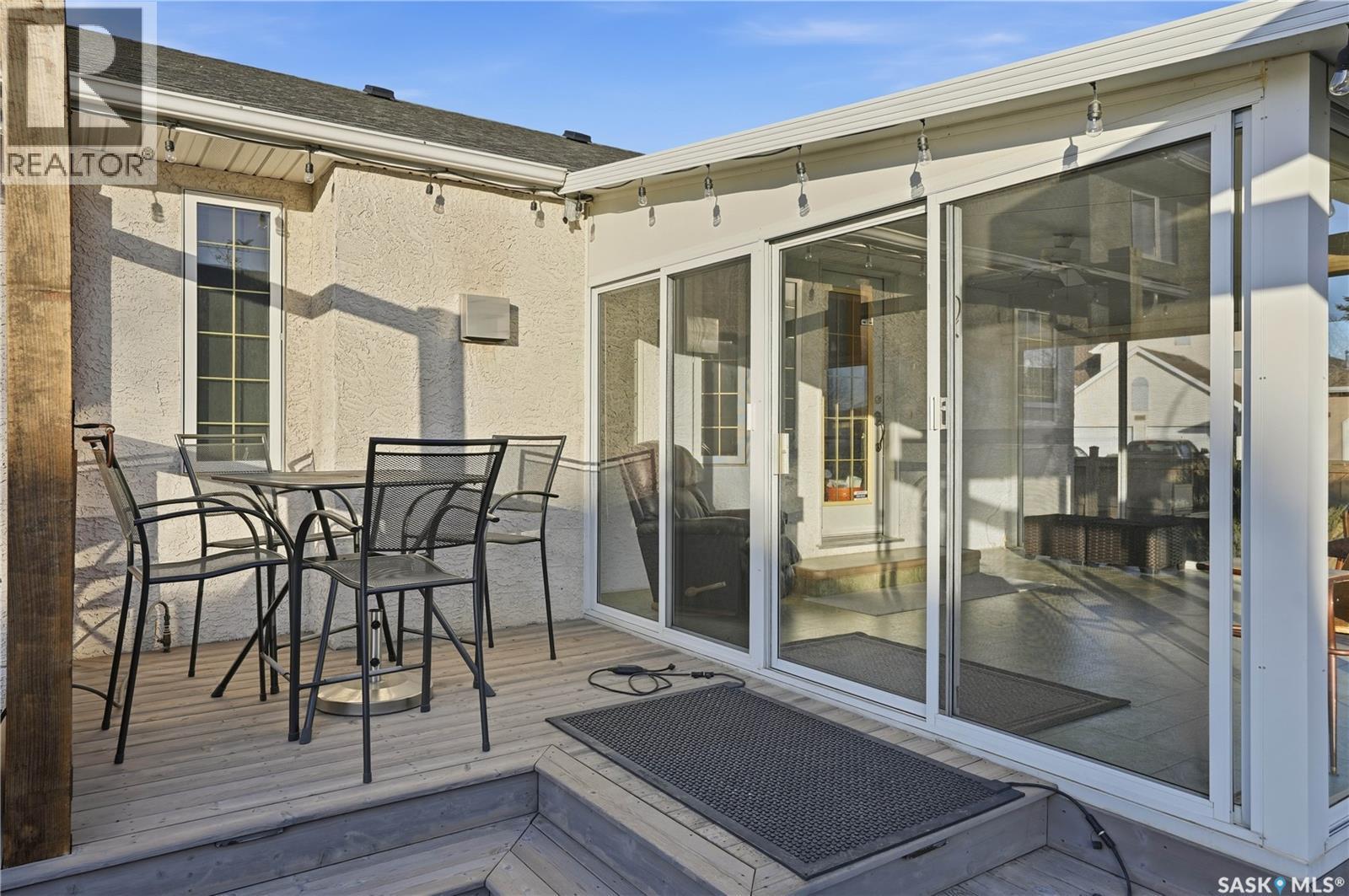 8531 Thurston Crescent, Regina, SK - Outdoor With Deck Patio Veranda With Exterior