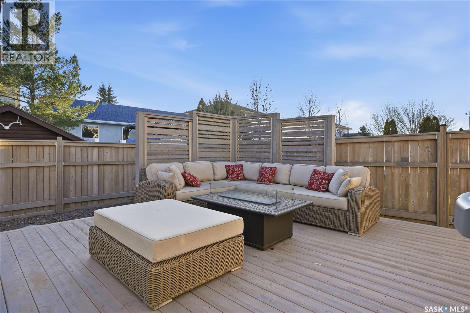 8531 Thurston Crescent, Regina, SK - Outdoor With Deck Patio Veranda With Exterior