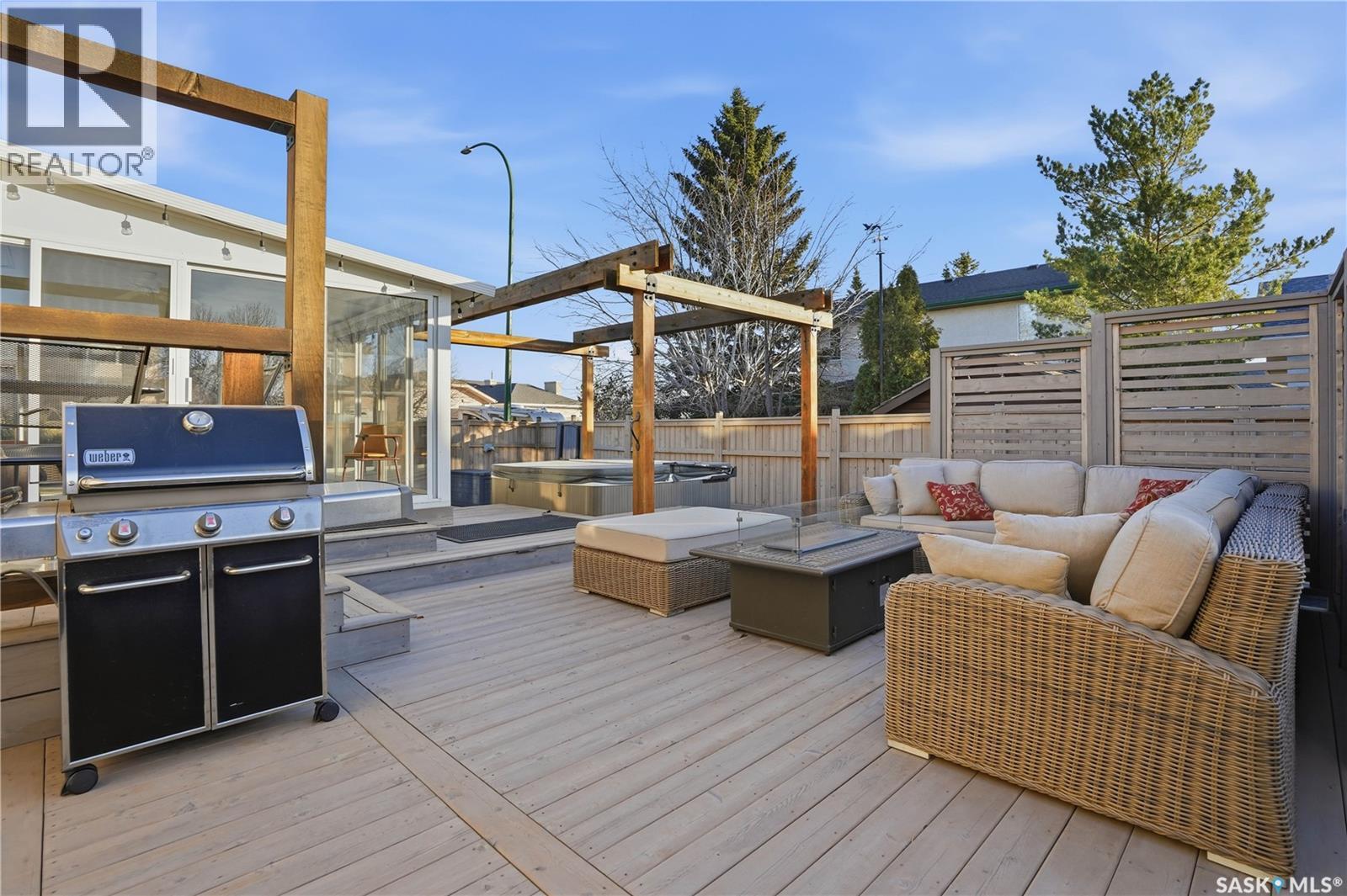 8531 Thurston Crescent, Regina, SK - Outdoor With Deck Patio Veranda With Exterior