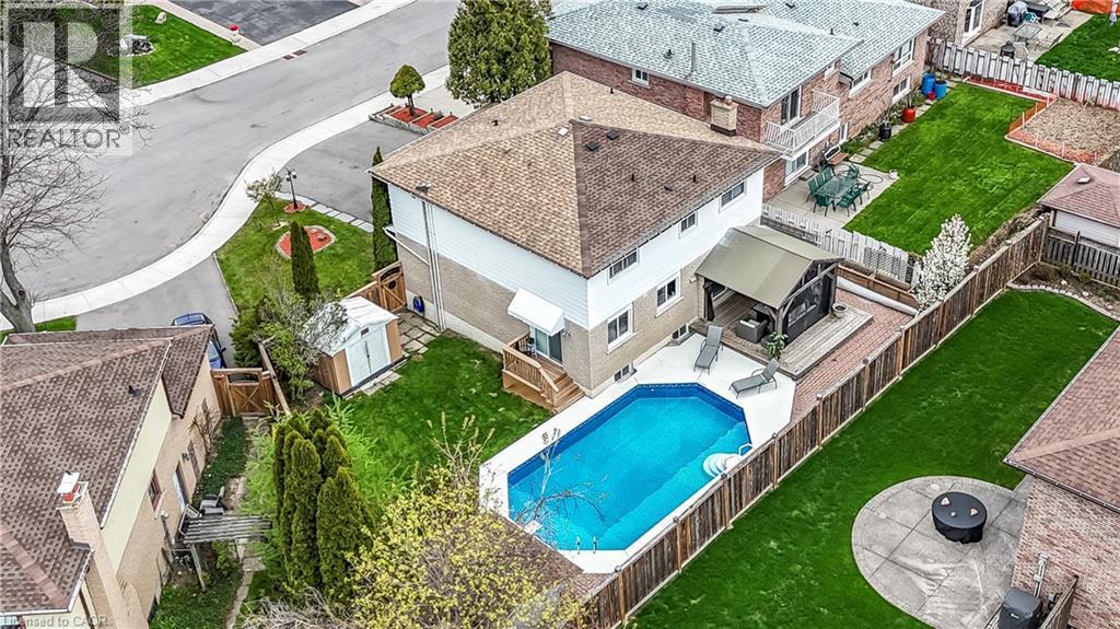 31 Maynard Street, Hamilton, ON - Outdoor With Above Ground Pool With Deck Patio Veranda