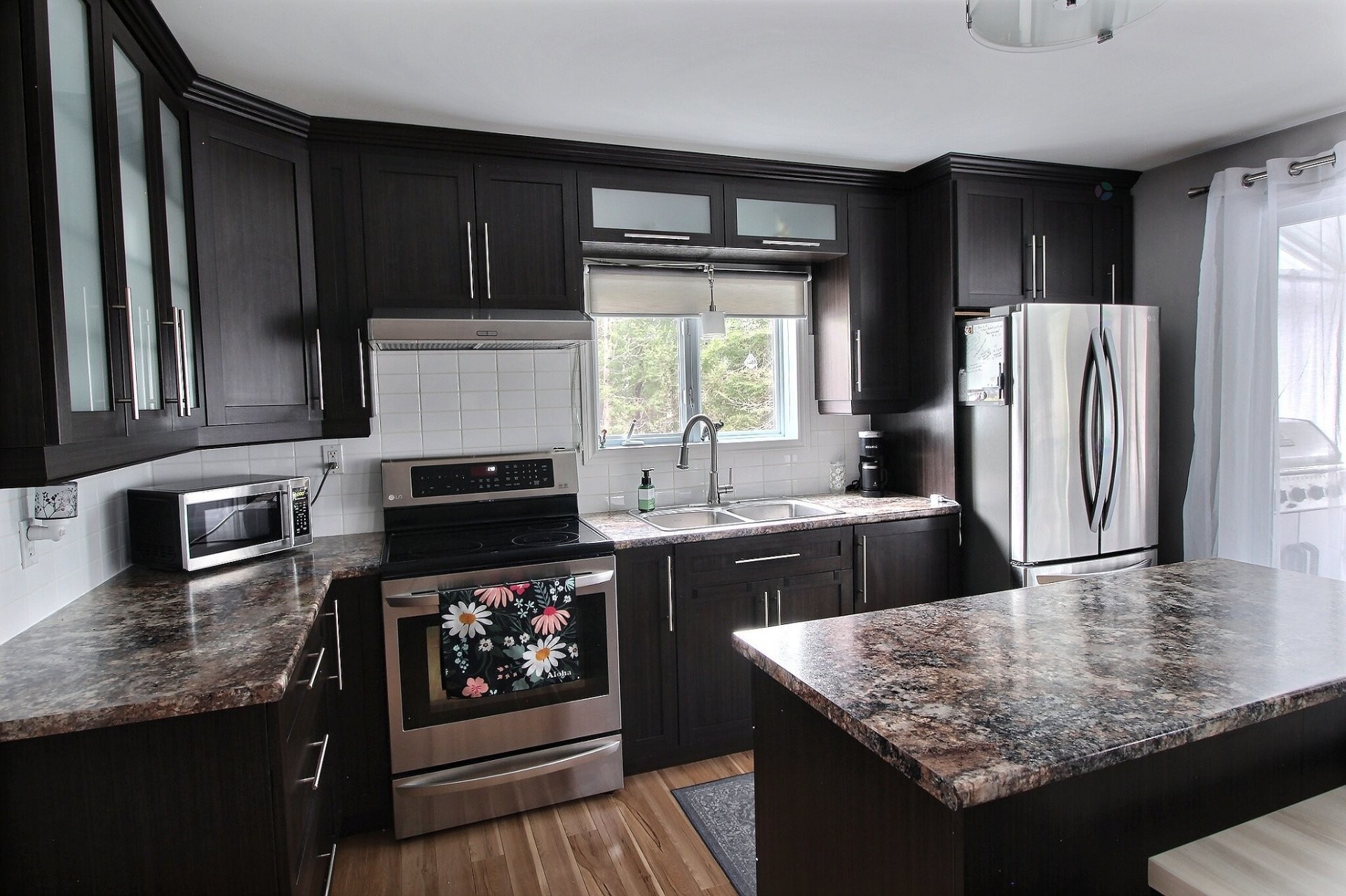 Cuisine - 1151 Ch. De La Croix, Rouyn-Noranda, QC - Indoor Photo Showing Kitchen With Double Sink