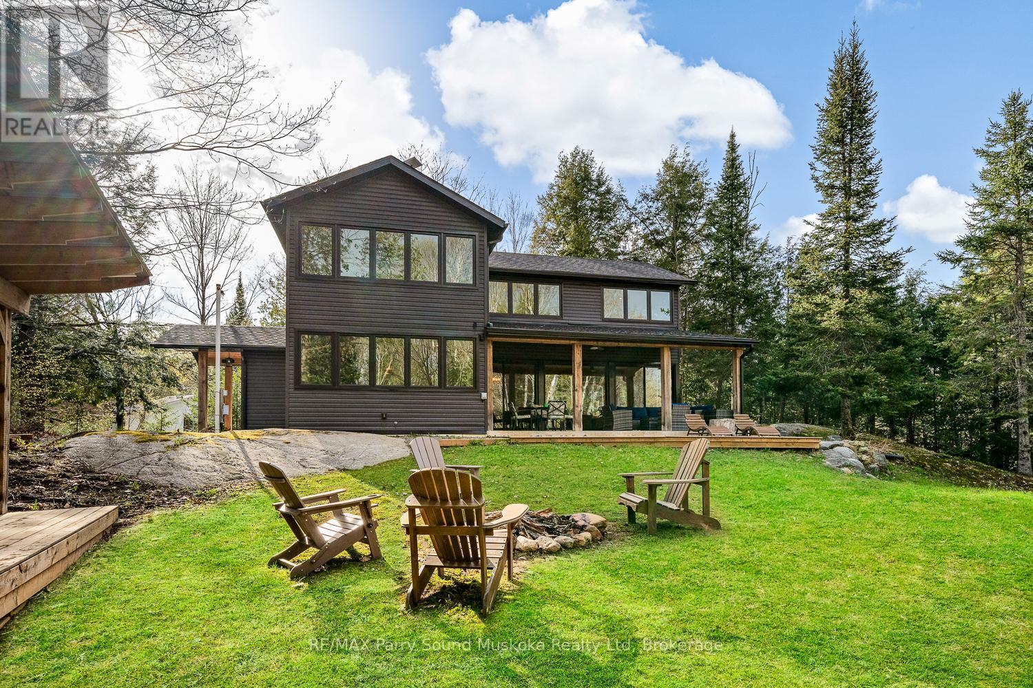 13 Labrash Lake Road, Whitestone, ON - Outdoor With Deck Patio Veranda