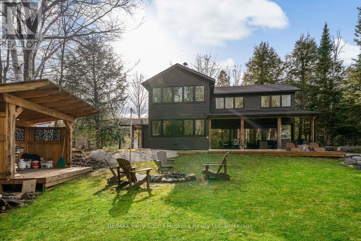 13 Labrash Lake Road, Whitestone, ON - Outdoor With Deck Patio Veranda