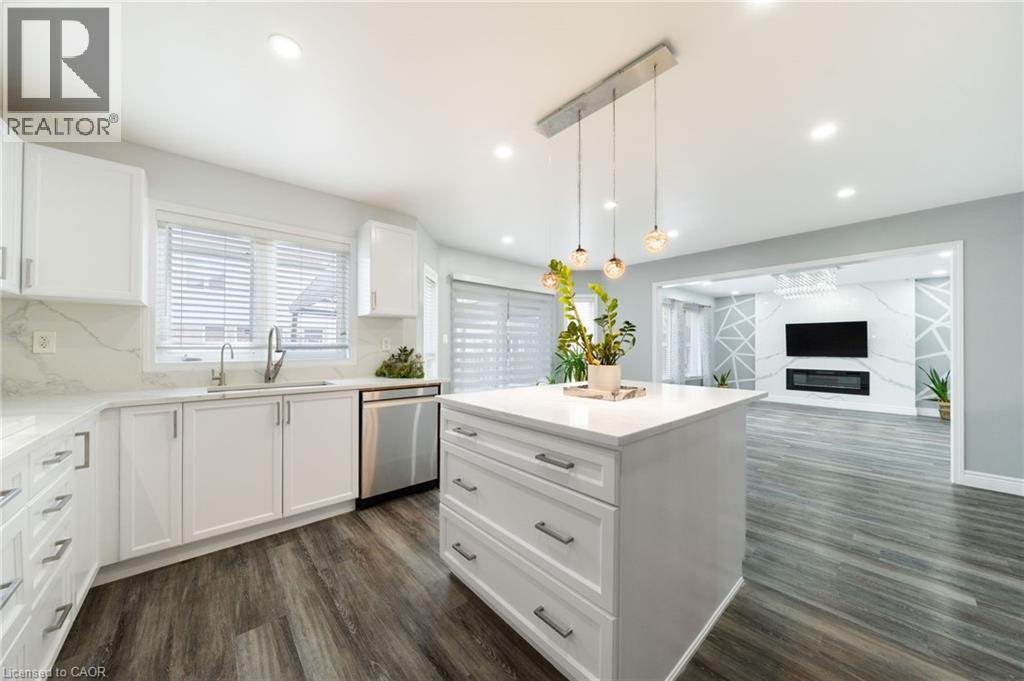 151 Baldwin Drive, Cambridge, ON - Indoor Photo Showing Kitchen With Upgraded Kitchen