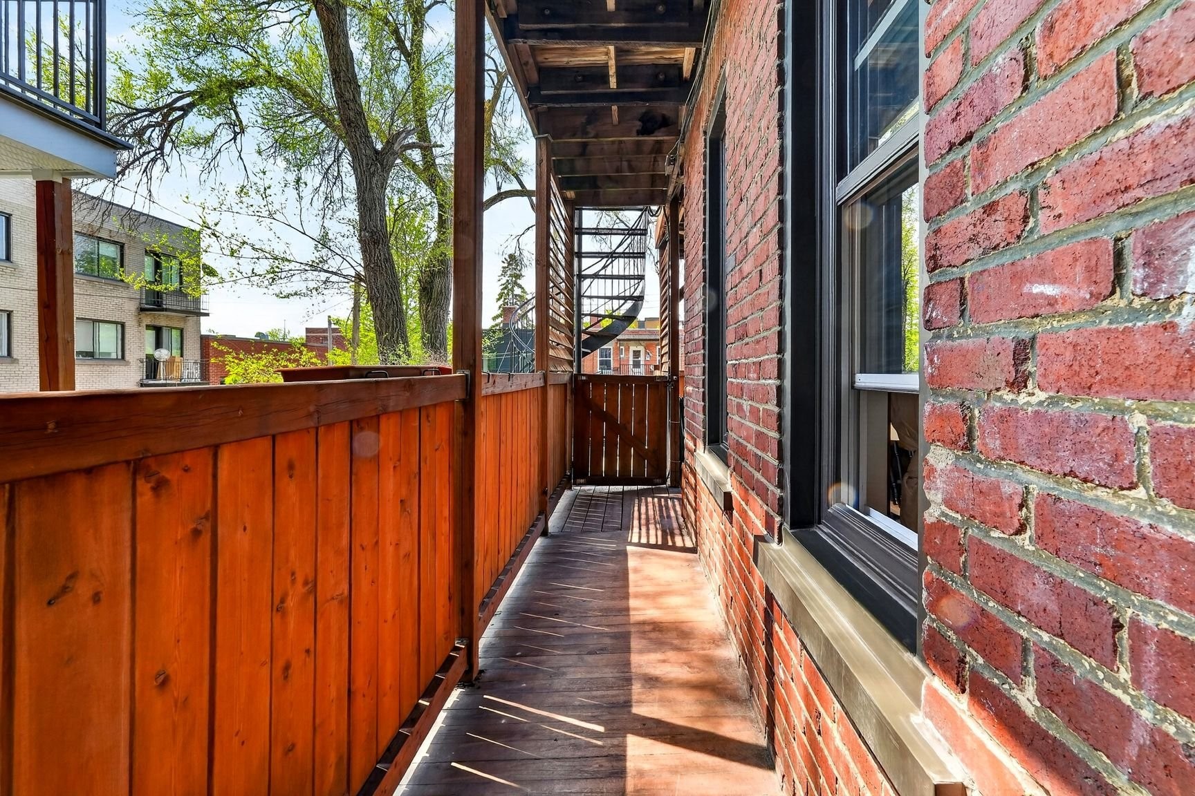 Balcon - 2528 Boul. Pie-Ix, Montréal (Mercier/Hochelaga-Maisonneuve), QC - Outdoor With Deck Patio Veranda With Exterior