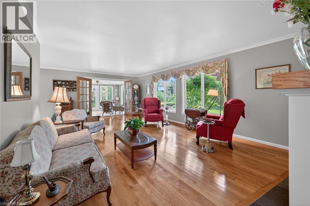 Hardwood flooring throughout the living space - 2 Summit Circle, Simcoe, ON - Indoor Photo Showing Living Room