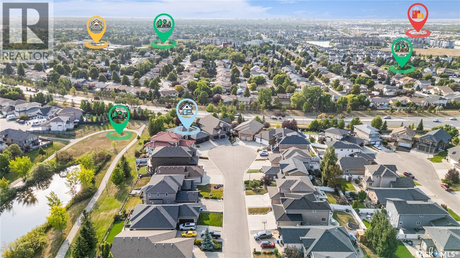 2431 Linner Bay, Regina, SK - Outdoor With View