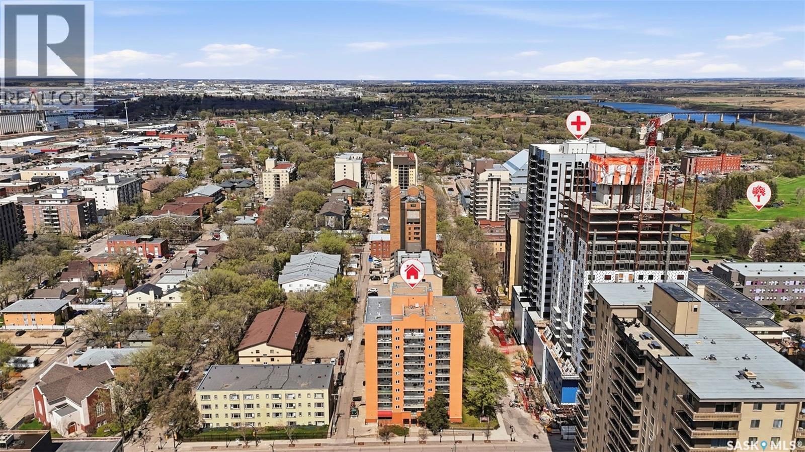 401 405 5Th Avenue N, Saskatoon, SK - Outdoor With View