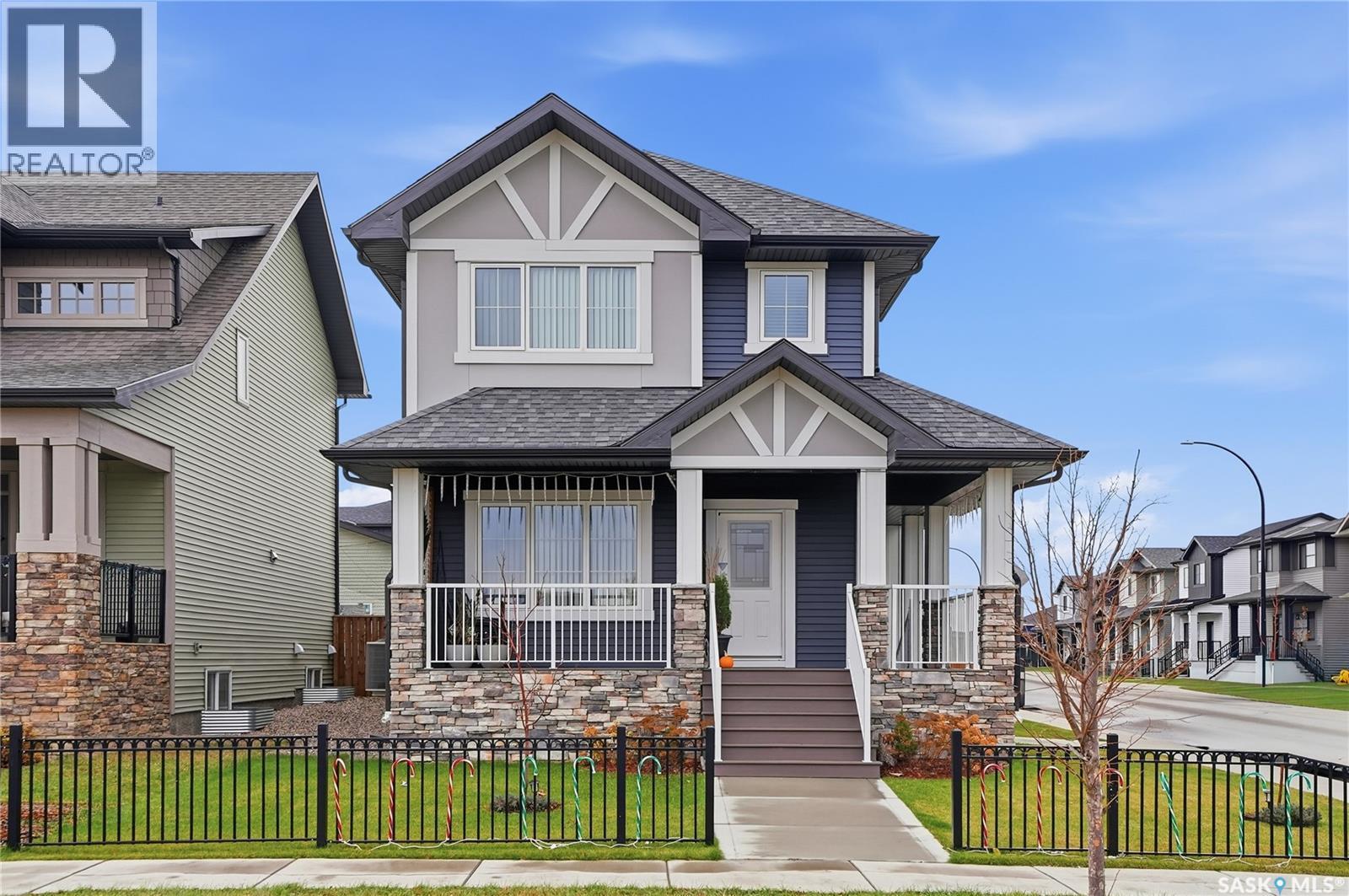 703 Underhill Lane, Saskatoon, SK - Outdoor With Deck Patio Veranda With Facade