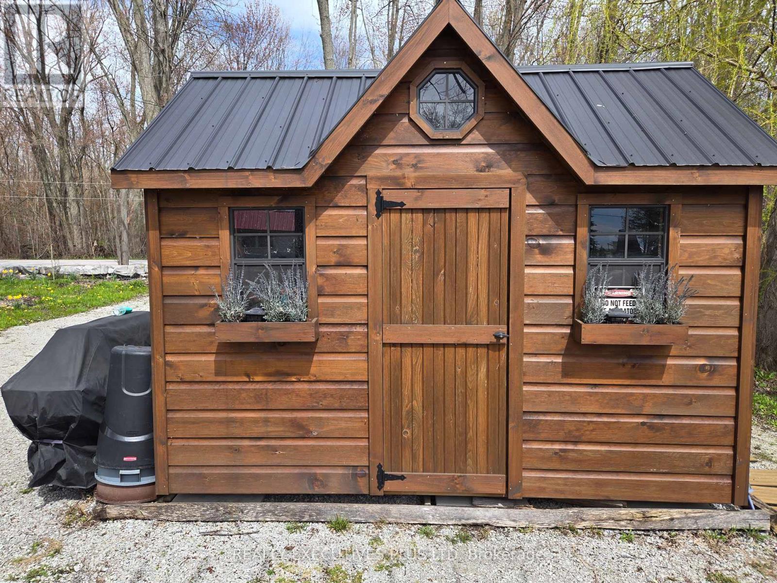 Shed - 2757 Lone Birch Trail, Ramara, ON - Outdoor With Exterior