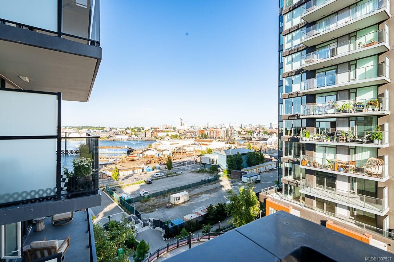 #604-369 Tyee Rd, Victoria, BC - Outdoor With Balcony