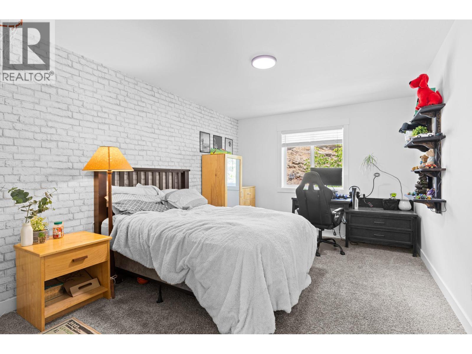 2nd bedroom - 2nd floor. - 647 Mt Ida Drive, Coldstream, BC