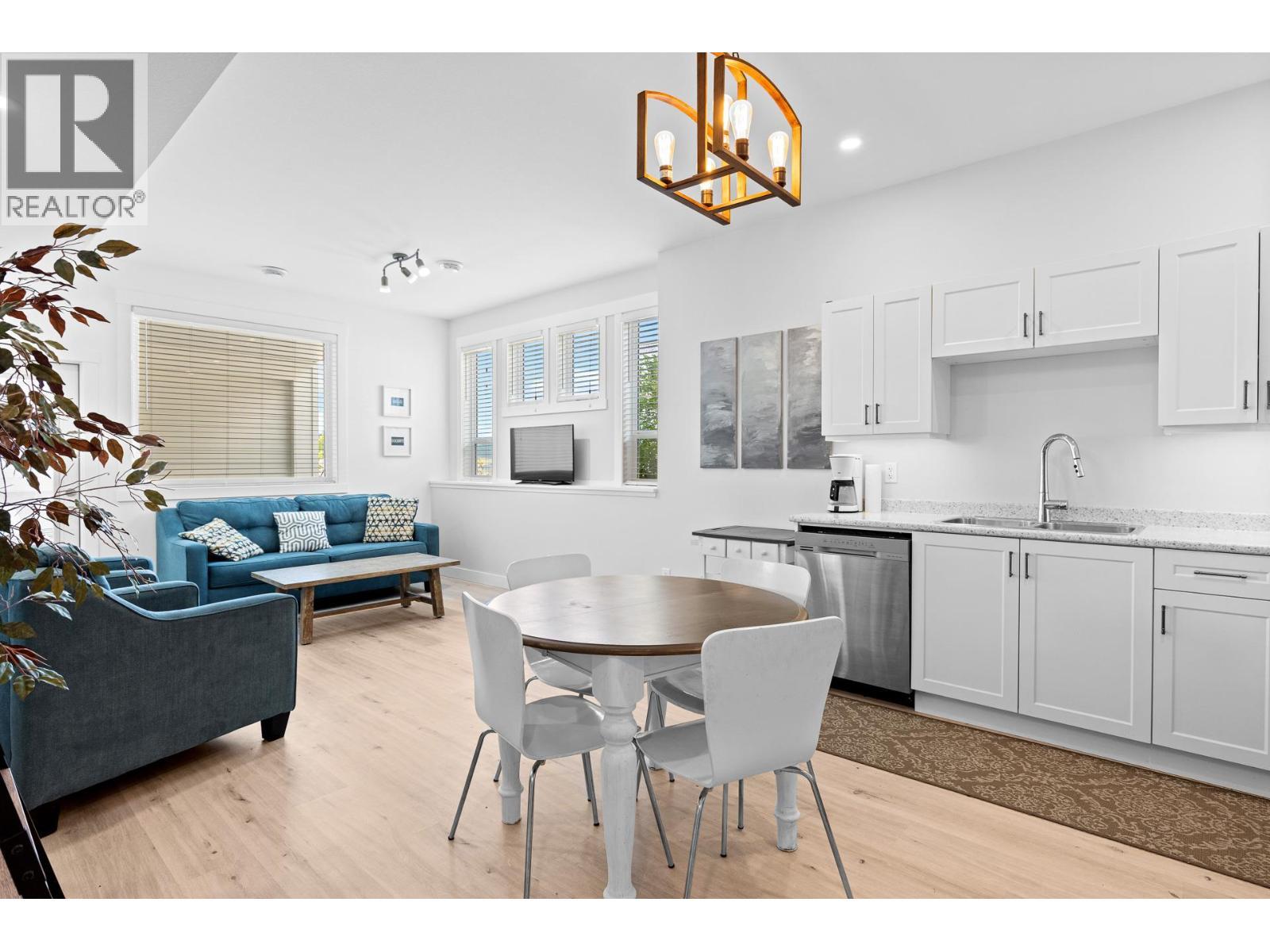 Suite dining/kitchen - Basement/lower floor. - 647 Mt Ida Drive, Coldstream, BC