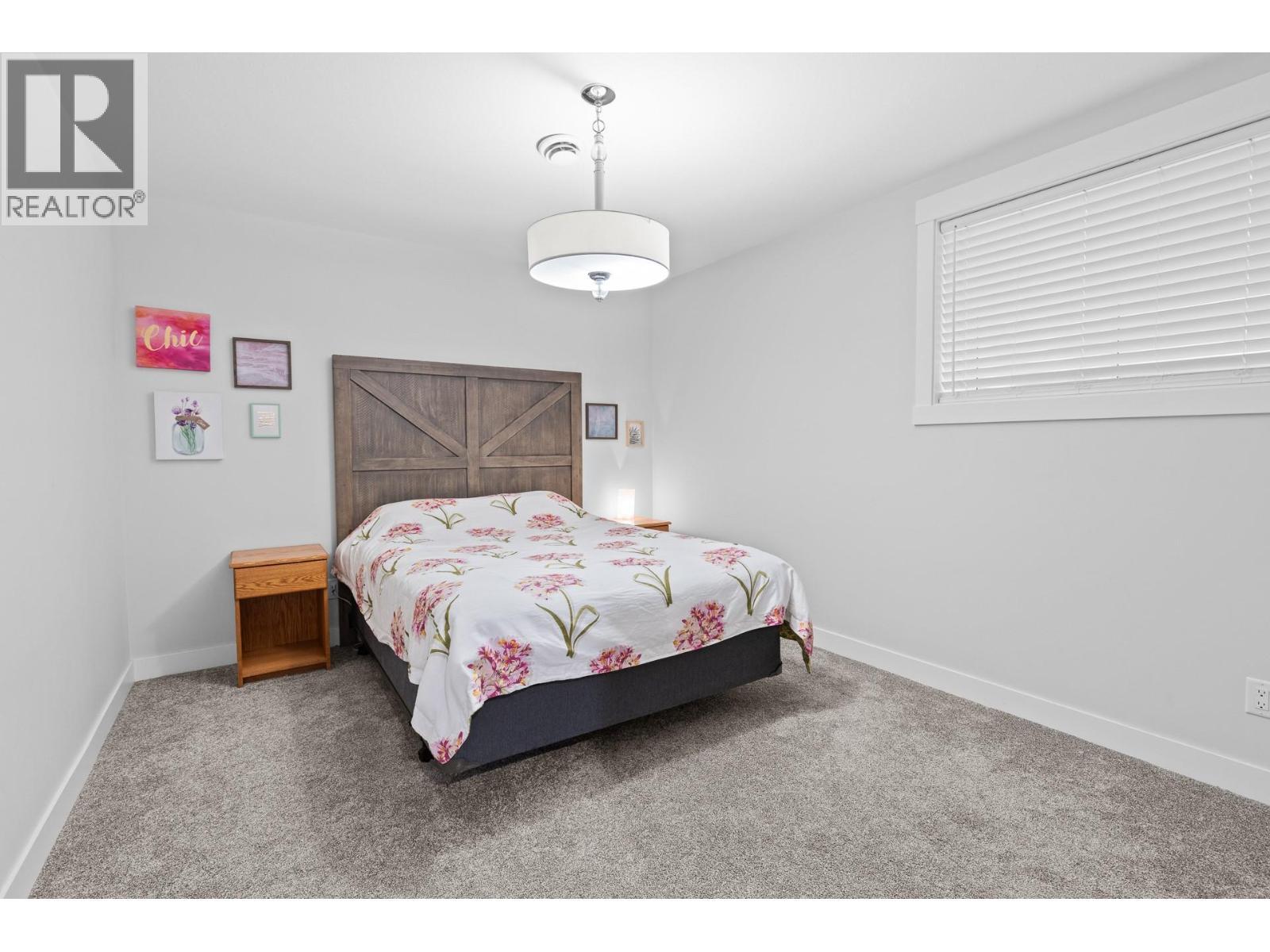 Suite bedroom - Basement/lower floor. - 647 Mt Ida Drive, Coldstream, BC
