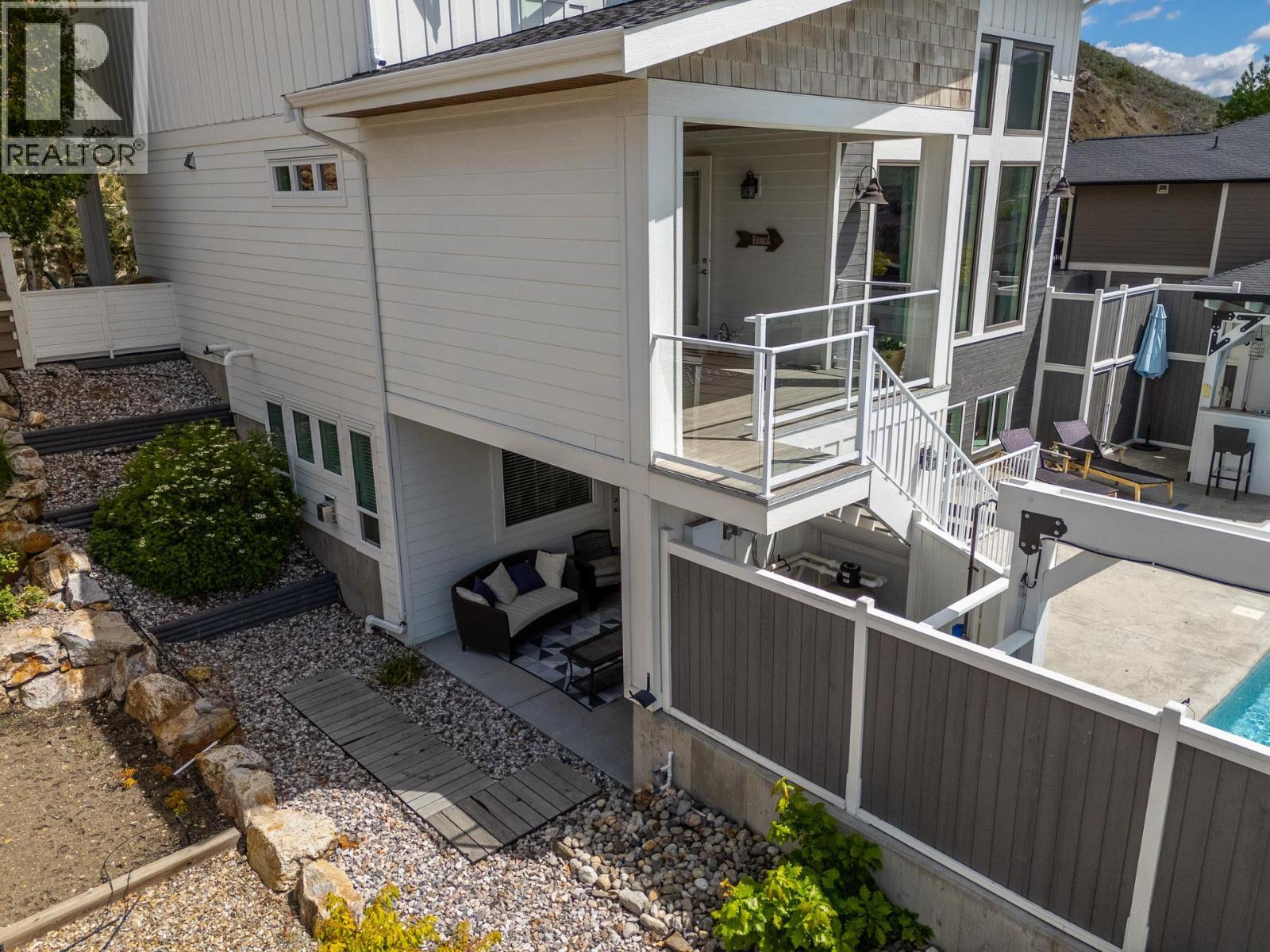 Suite covered patio below. - 647 Mt Ida Drive, Coldstream, BC