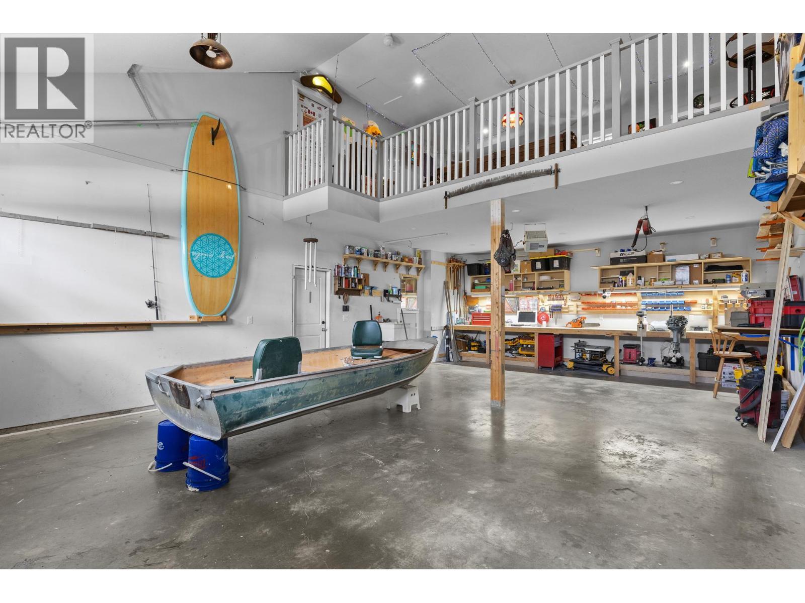 Garage/loft. - 647 Mt Ida Drive, Coldstream, BC