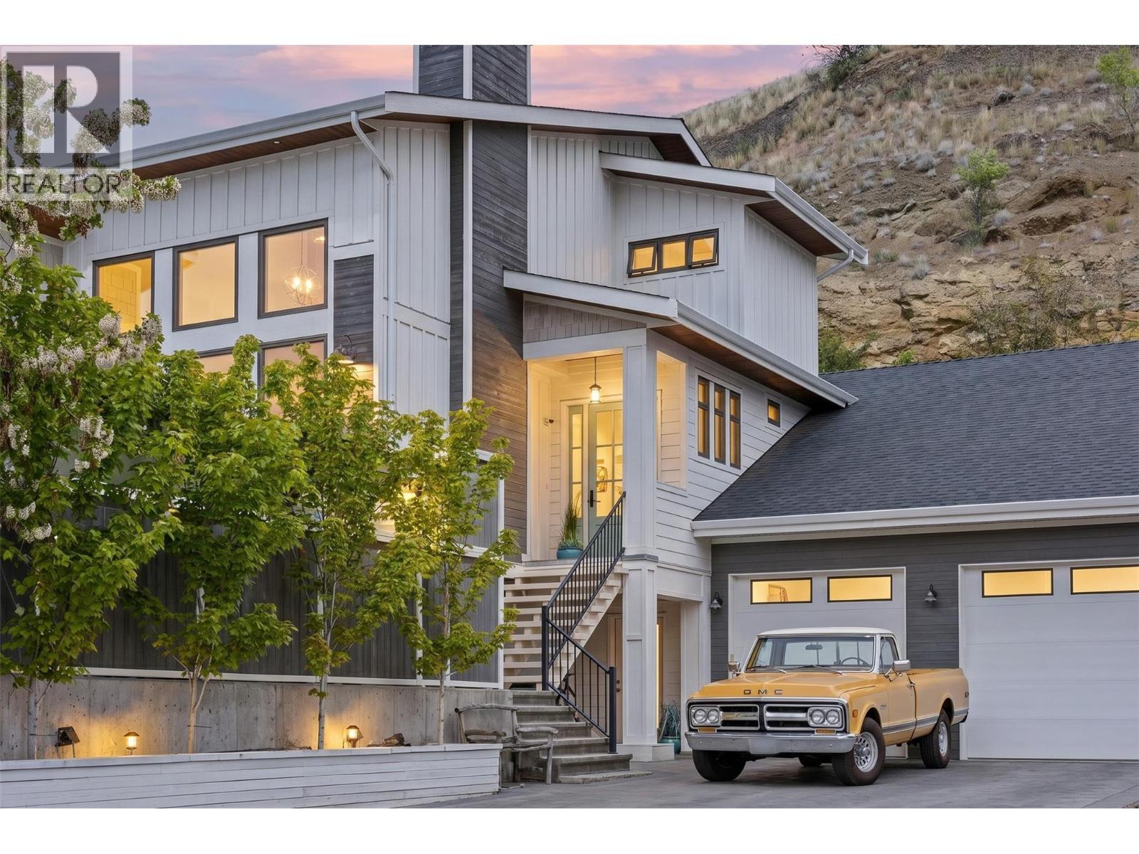 Front/side of home. - 647 Mt Ida Drive, Coldstream, BC