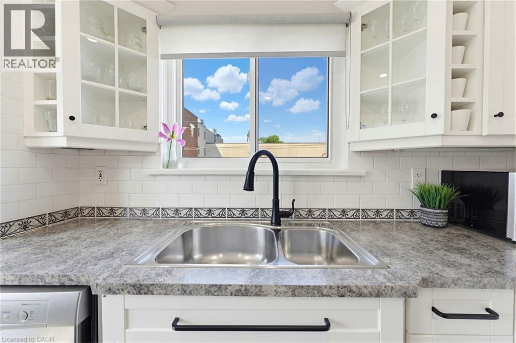 140 Parkdale Avenue S, Hamilton, ON - Indoor Photo Showing Kitchen With Double Sink
