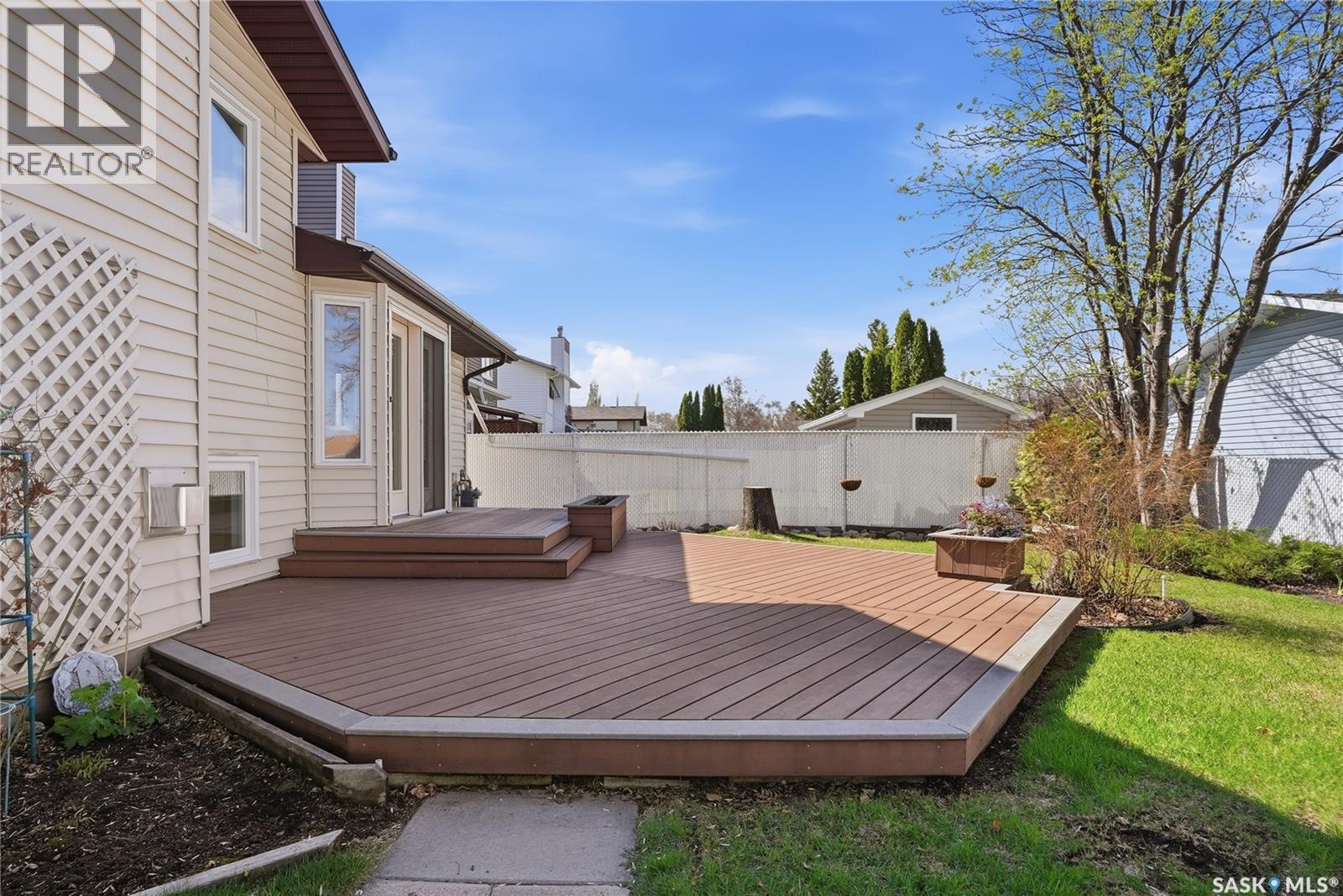 227 Flavelle Crescent, Saskatoon, SK - Outdoor With Deck Patio Veranda With Exterior