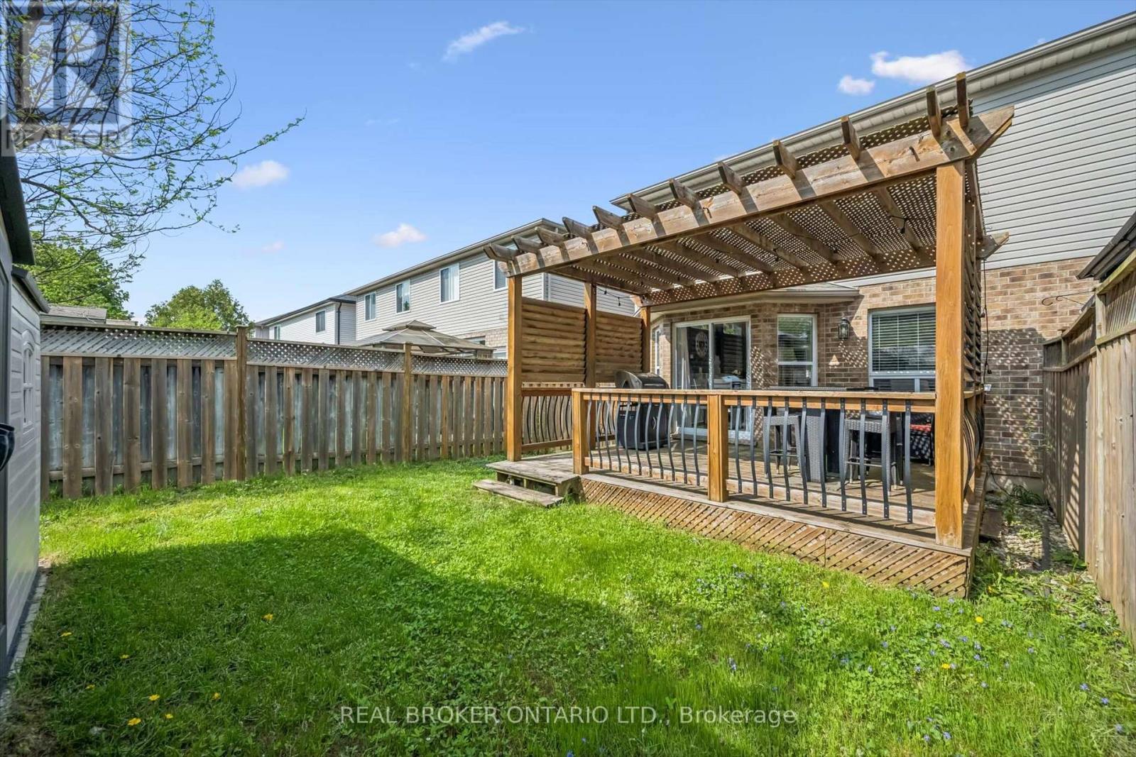 Backyard - 511 Dansbury Drive, Waterloo, ON - Outdoor