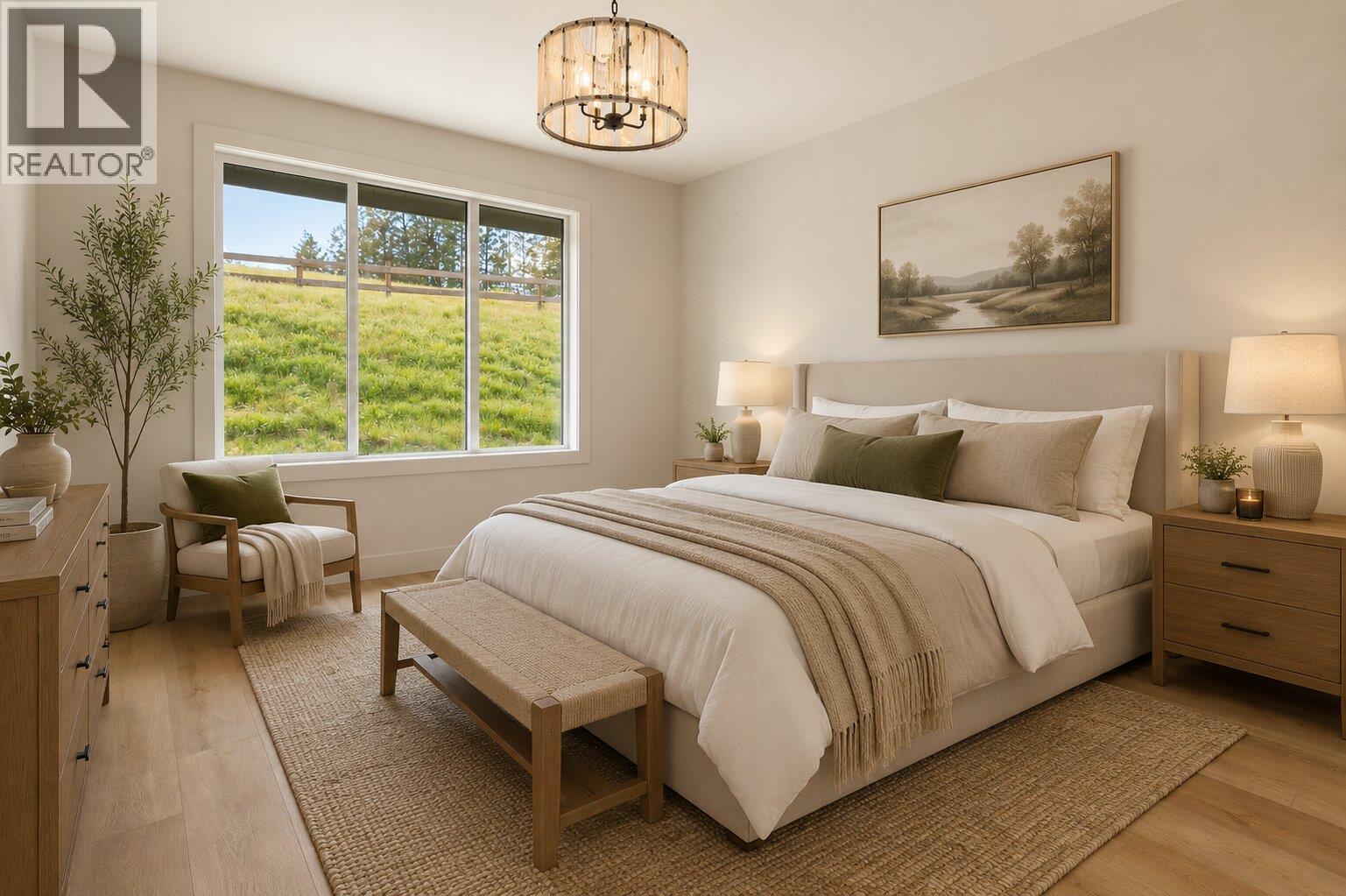 *This photo has been virtually staged - 2125 Montenegro Drive, Kelowna, BC - Indoor Photo Showing Bedroom