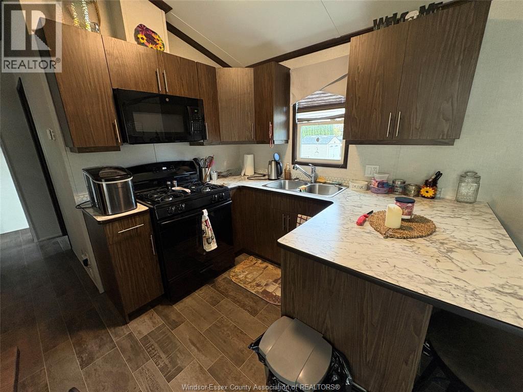 22 Poplar Lane, Leamington, ON - Indoor Photo Showing Kitchen With Double Sink