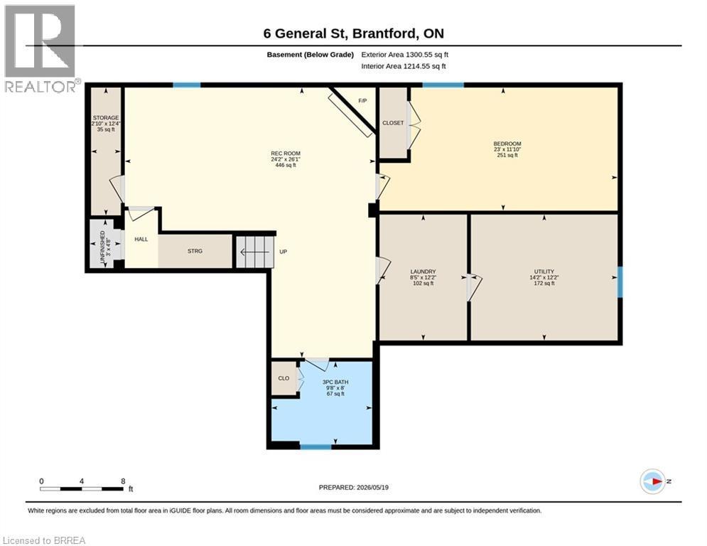 Floor plan - 6 General Street, Brantford, ON - Other
