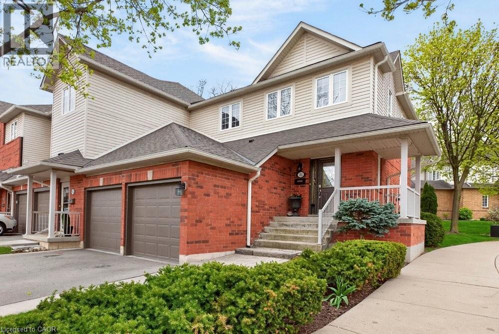 Double car garage with inside entry - 100 Beddoe Drive Unit# 101, Hamilton, ON - Outdoor With Deck Patio Veranda