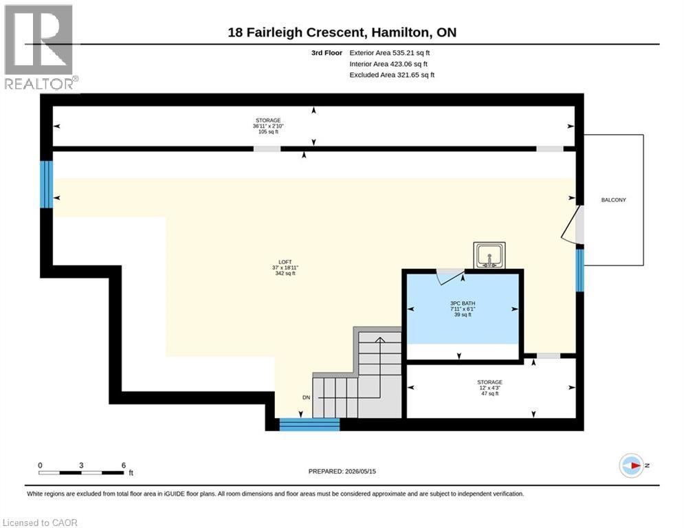 Floor plan - 18 Fairleigh Crescent, Hamilton, ON - Other