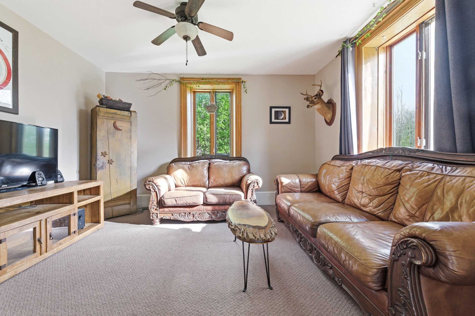 Living Room - 85 Ch. De Moorehead, Clarendon, QC - Indoor