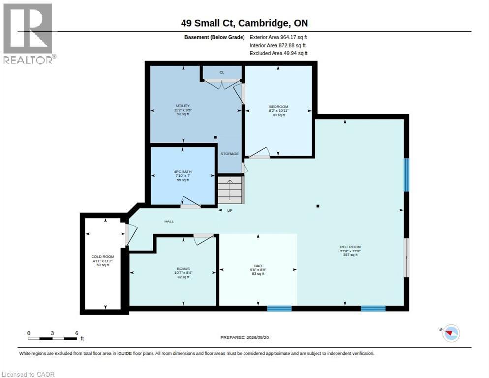 Floor plan - 49 Small Court, Cambridge, ON - Other