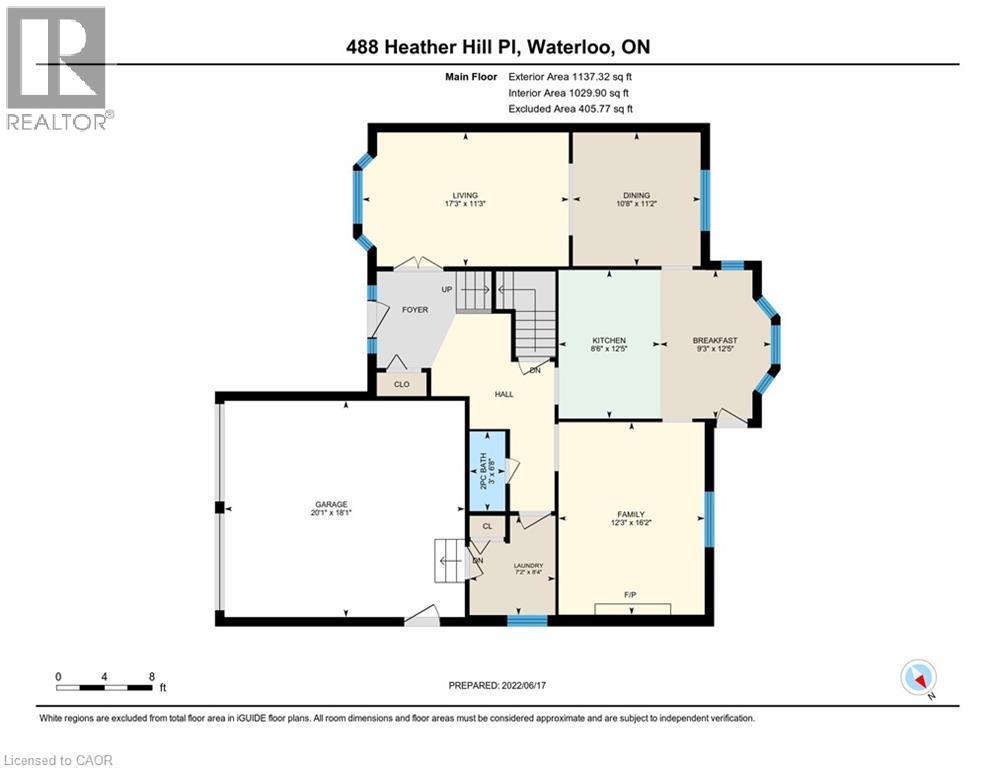 Floor plan - 488 Heather Hill Place, Waterloo, ON - Other