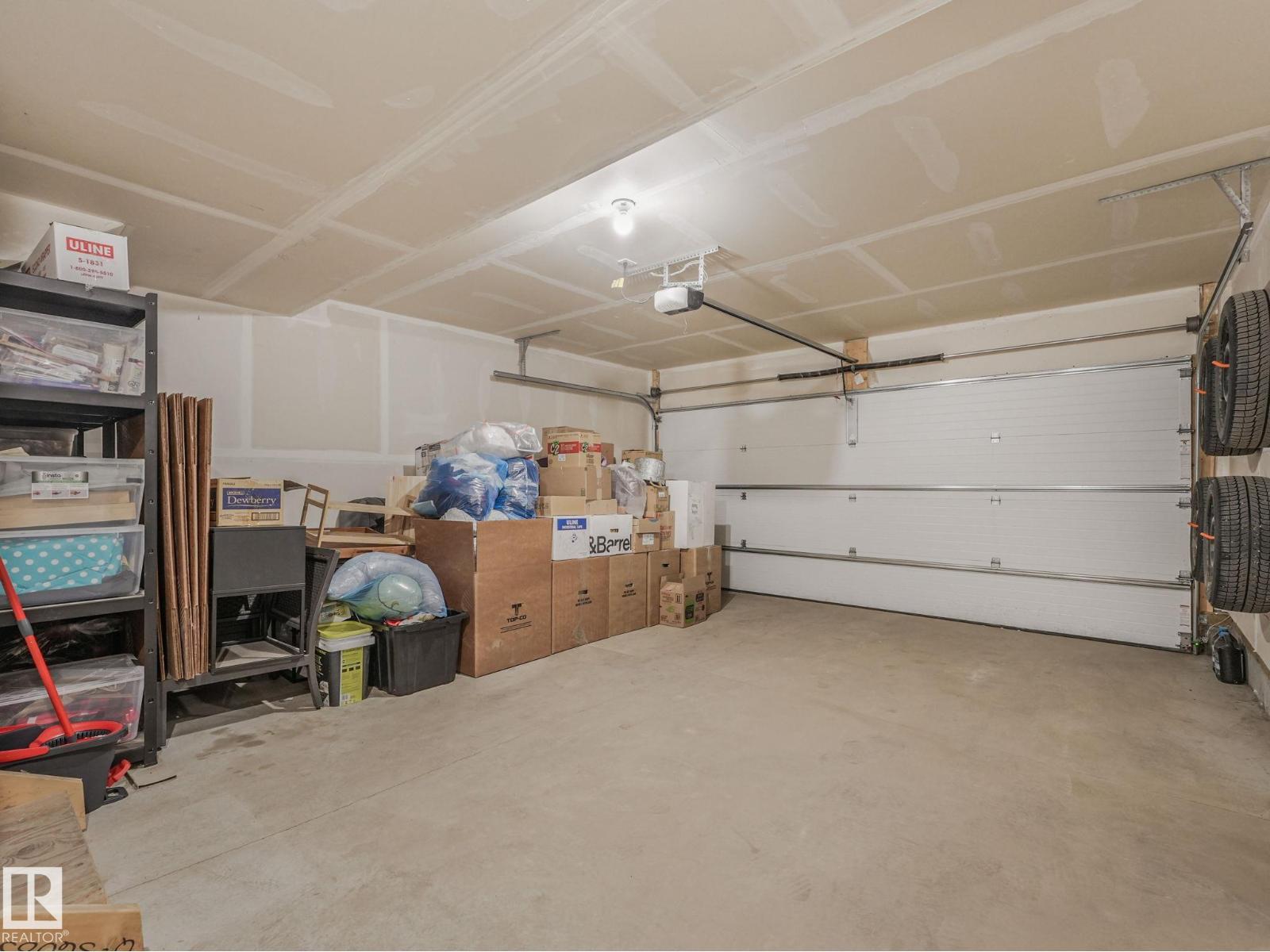 1061 Cy Becker Rd Nw, Edmonton, AB - Indoor Photo Showing Garage